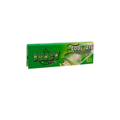 Embalagem verde de papel para enrolar Juicy Jays Cool Jays 1 1/4