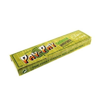 Caixa verde de papel para enrolar cigaro PAY-PAY Green Unrefined