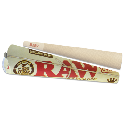 Papel de fumar RAW ORGANIC HEMP e folha de papel de enrolar RAW
