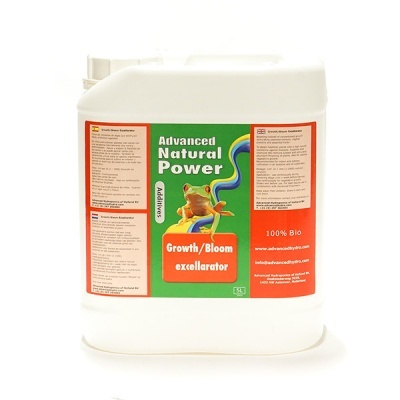 Recipiente branco 5L com etiqueta colorida Advanced Natural Power para aditivos