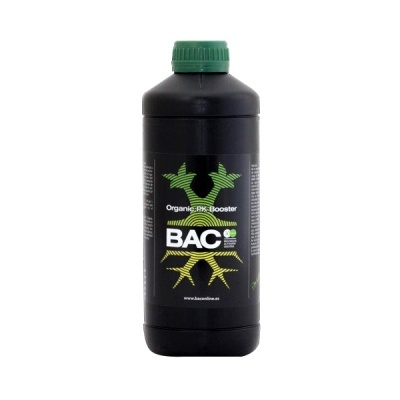 Frasco preto com rótulo verde e amarelo e tampa verde