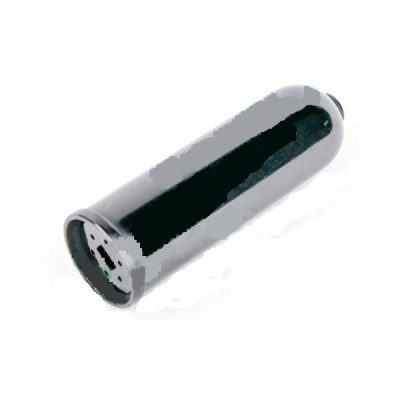 Cartucho de filme fotográfico preto e branco