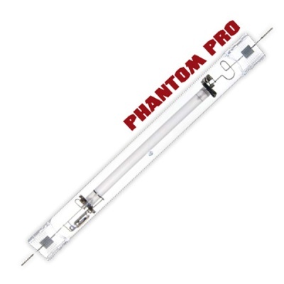 Lâmpada tubular PHANTOM PRO com componentes metálicos