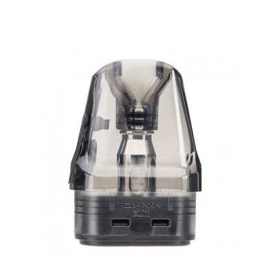 Cartucho de vape transparente com base preta OXVA xlun