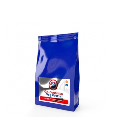 Pacote azul de fertilizante orgânico GK-Organics Veg Pearls
