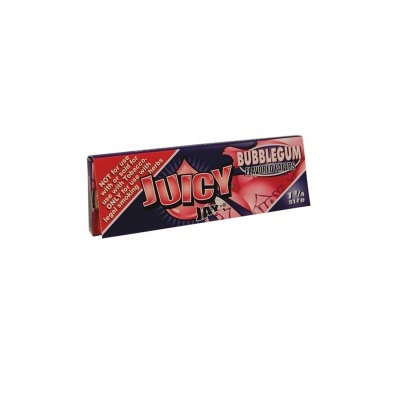Pacote de papel para enrolar cigarros Juicy Jay's Bubblegum 1 1/4
