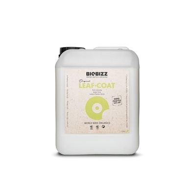 Recipiente plástico branco Biobizz Original Leaf-Coat com rótulo