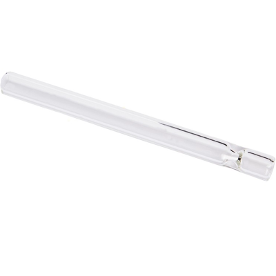 Tubo de vidro transparente cilíndrico