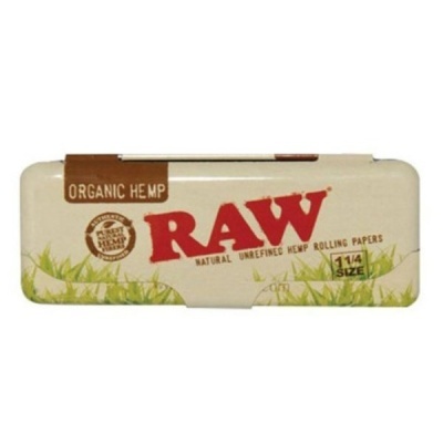 Estojo RAW de papel para enrolar tabaco em cânhamo orgânico