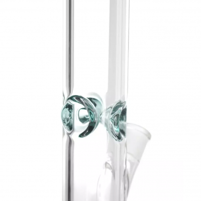 Tubo de vidro transparente com câmara interna