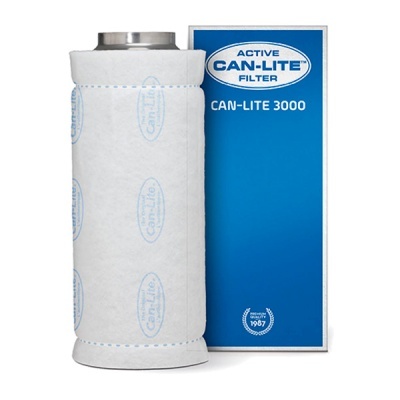Filtro Can-Lite 3000 e embalagem azul