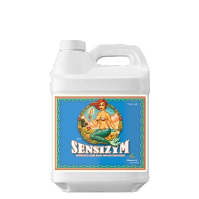 Recipiente branco com etiqueta azul e verde com imagem de sereia e texto do produto.
