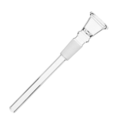 Piteira de vidro transparente para cachimbo