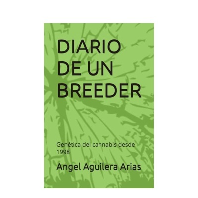 Capa de livro verde com texto DIARIO DE UN BREEDER