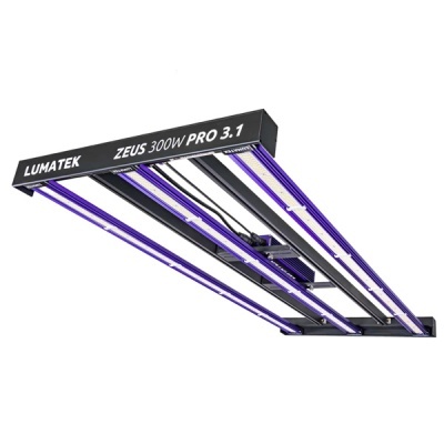 Luminária LED Lumatek ZEUS 300W PRO 3.1 para cultivo com luz roxa