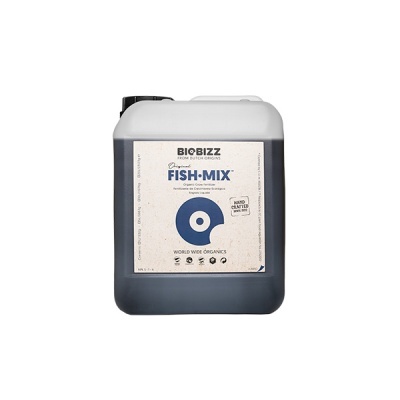 Recipiente plástico com fertilizante orgânico liquide BIOBIZZ FISH-MIX