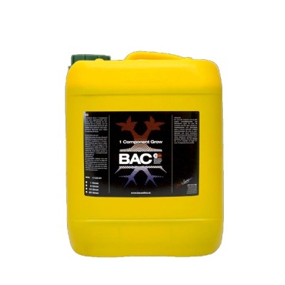 Recipiente amarelo de plástico para 1 Component Grow BAC