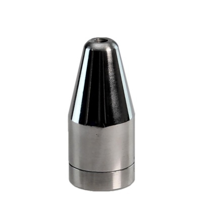 Bico de aço inoxidável polido para saco de confeitar.