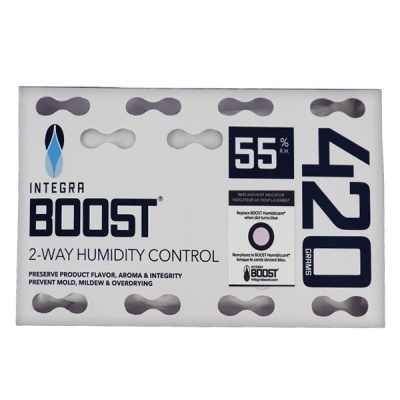 Embalagem Integra Boost controle de humidade 55% R.H.