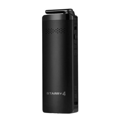 Dispositivo eletrónico portátil preto com texto STARRY 4 e botões laterais