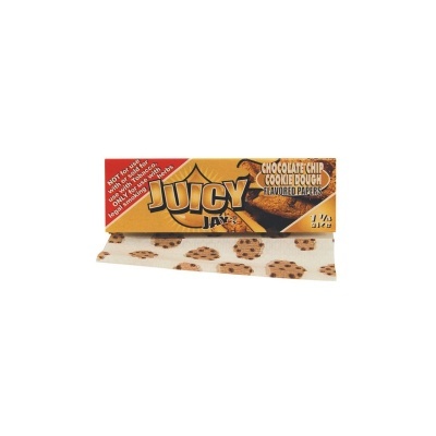 Papel de enrolar Juicy Jay's sabor massa de biscoito com pepitas de chocolate
