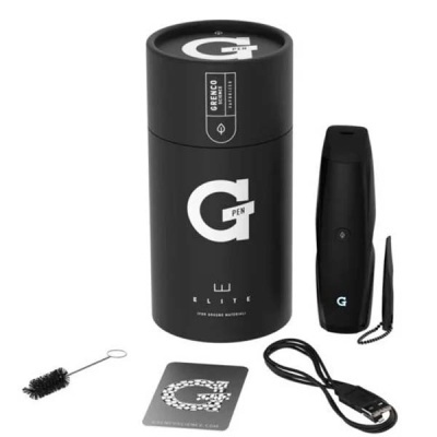 Kit G Pen Elite com aparelho preto e acessórios