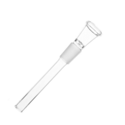Adaptador de vidro transparente para cachimbo de água com encaixe cónico