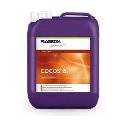 Recipiente de plástico roxo de nutrientes para plantas com etiqueta colorida