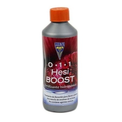 Frasco de fertilizante hidropónico Hesi Boost com tampa laranja