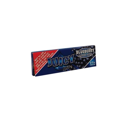 Pacote de papel para enrolar tabaco Juicy Jays Blueberry azul