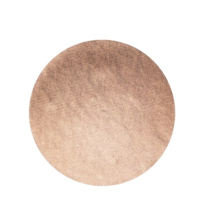 Textura circular de tecido rosa claro