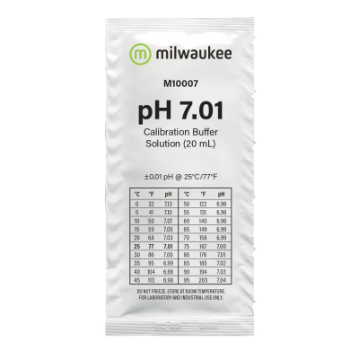 Saco de calibração para solução tampão pH 7.01 Milwaukee