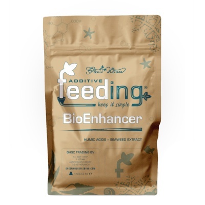 Pacote castanho de suplemento feeding BioEnhancer da Green House