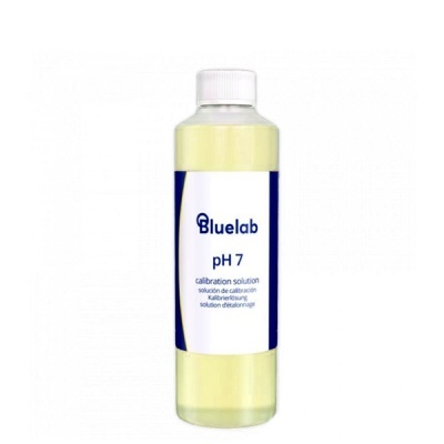Frasco de solução de calibração pH 7 da BlueLab