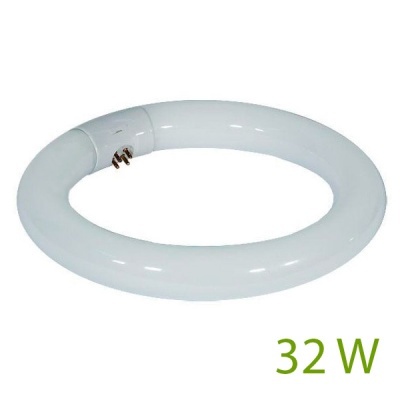 Lâmpada fluorescente circular branca 32 W