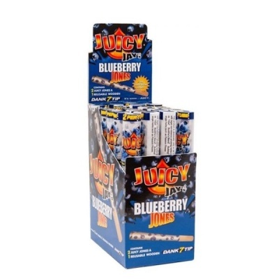 Caixa de exposição de pacotes JUICY JAYS Blueberry Jones