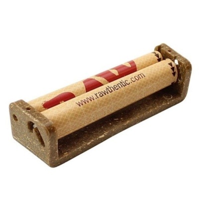Rolo de papel RAW com suporte castanho para enrolar tabaco