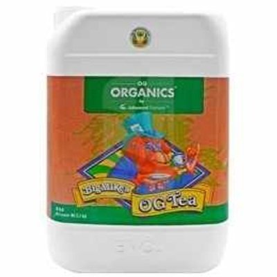 Recipiente branco com rótulo laranja, verde e azul com texto e ilustração colorida