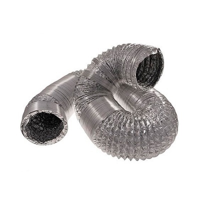 Tubo flexível em alumínio para ventilação