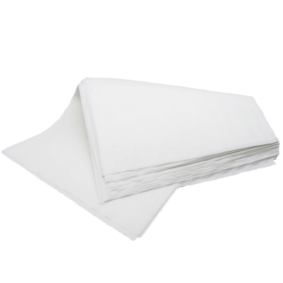 Folhas de papel brancas empilhadas