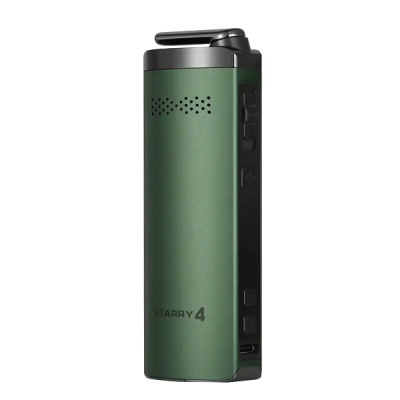 Dispositivo portátil STARRY 4 verde e preto com botões laterais