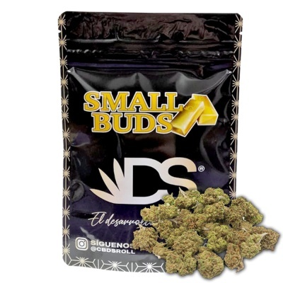 Pacote preto SMALL BUDS com flores secas verdes e castanhas