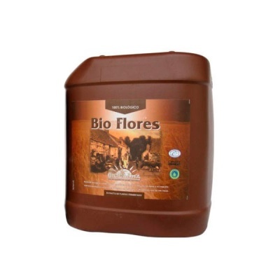 Recipiente castanho Bio Flores 100% biológico