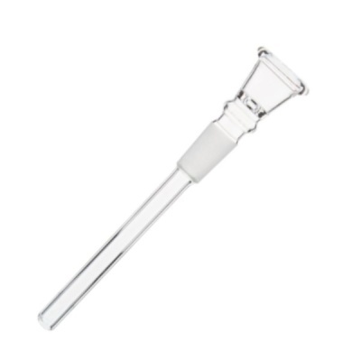 Pega de vidro transparente para cachimbo ou bong