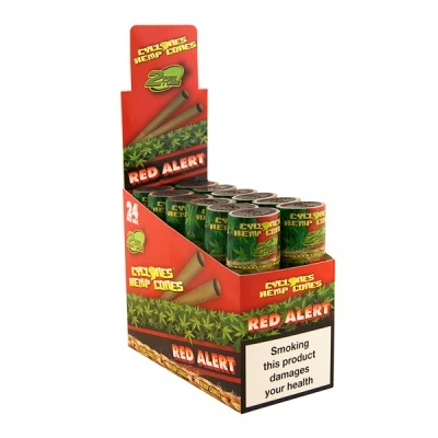 Expositor de cones de cânhamo Cyclones Red Alert