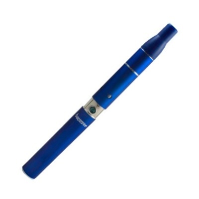 Caneta eletrónica azul com texto Vapolette