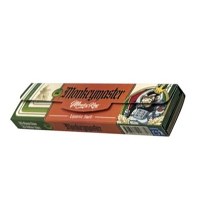 Pack de papel de enrolar Monkeymaster Master ROLL Liquor Sativa com imagem de macaco astronauta