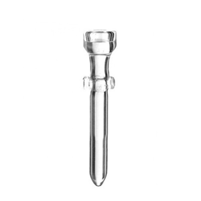Pavio de vidro transparente para cachimbo