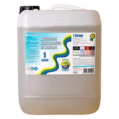Recipiente de plástico com fertilizante líquido Advanced Hydroponics of Holland 1 Grow