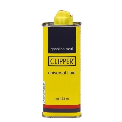 Recipiente metálico amarelo de fluido universal CLIPPER